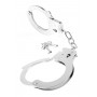 FETISH FANTASY SERIES DESIGNER METAL HANDCUFFS SILVER