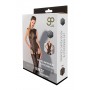 Seksīgs bodijs ar zeķēm Guilty Pleasure Fetish Wear Datex, melns, XL