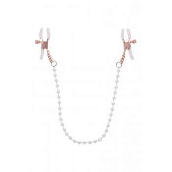 PEACHES ‘N CREAME PEARL NIPPLE CLAMPS