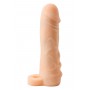 VIRGITE S9 REALISTIC PENIS SLEEVE S9 FLESH 16,4 CM FLESH - Virgite