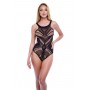 BACI JACQUARD BODYSUIT BLACK, OS