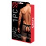 ENVY SNAP DOWN MESH BOXER BRIEF BLACK RED, L/XL