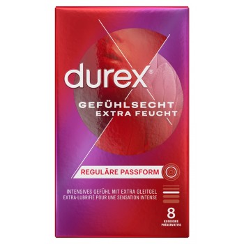 Durex Gefühl.extra lubr. 8pc
