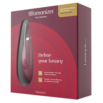Womanizer Premium 2 Burgundy