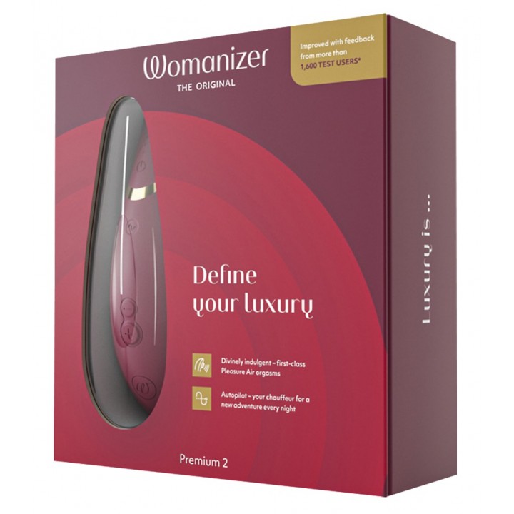 Womanizer Premium 2 Burgundy - Womanizer