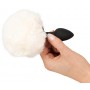 Fluffy Tail White S