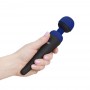 Palm Power - Personal Massager Wand Vibrator Blue