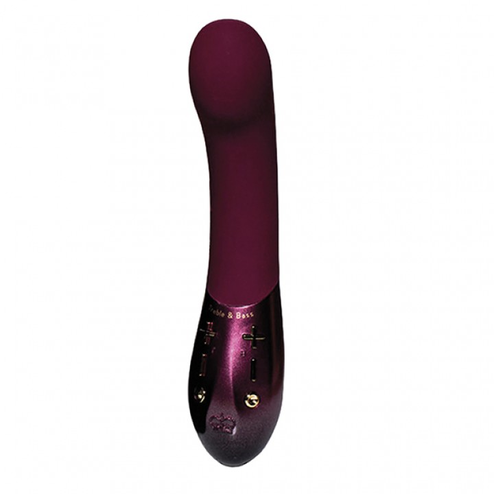 Hot Octopuss vibrator Curve G-spot, plum