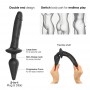 Strap-On-Me reālistisks dildo, melns, L