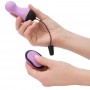 Vibrating Egg with Remote Control - Purple