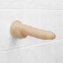 Nuoga priklausomybė - realistiška vibruojantis ir besisukantis dildo - 20 cm