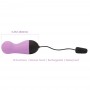 Vibrating Egg with Remote Control - Purple