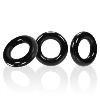 Oxballs - Willy Rings 3-pack Cockrings Black