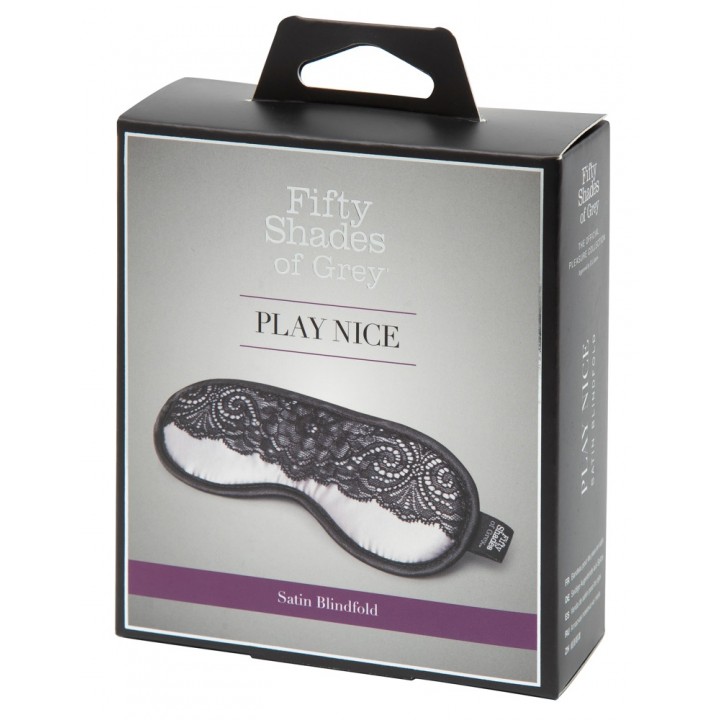 Satin & lace blindfold - Play nice - Fifty shades of grey