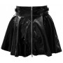 Vinyl Mini Skirt S - Black Level