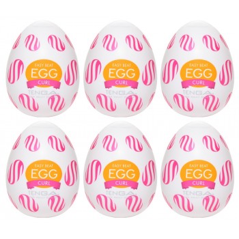 Tenga egg curl pack of 6