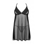 Seksīga kleita Obsessive Babydoll, XS/S, melna