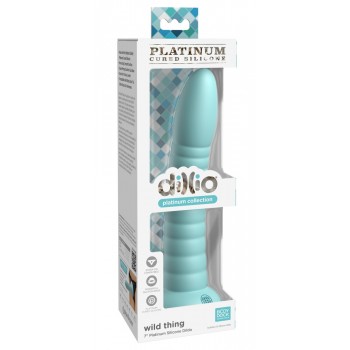 Dildo DP Wild Thing Teal 7 inch