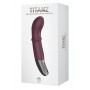 NMC 7 INCH SILICONE RECHARGEABLE VIBRATOR RUBINE RED