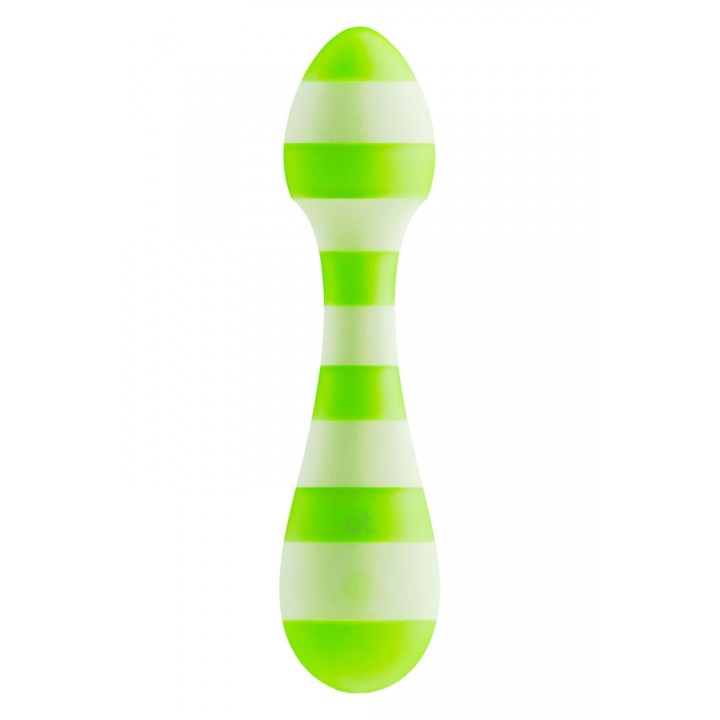 GLITZ GREEN GIRL TRAVEL WAND MASSAGER