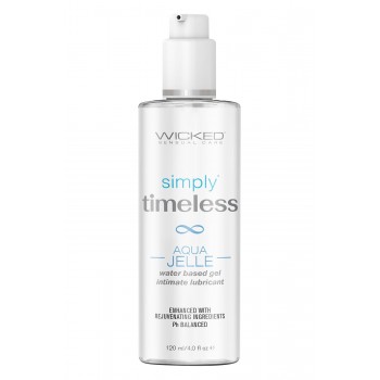 WICKED SIMPLY TIMELESS AQUA JELLE LUBRICANT 120ML