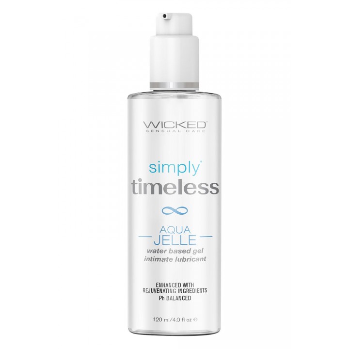 WICKED SIMPLY TIMELESS AQUA JELLE LUBRICANT 120ML