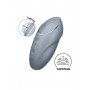 Vibrators Satisfyer Tap & Climax 1, zils/pelēks