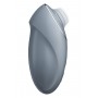 Vibrators Satisfyer Tap & Climax 1, zils/pelēks