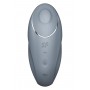 Vibrators Satisfyer Tap & Climax 1, zils/pelēks