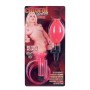 Clitoral vibrating pump - clear hot pink