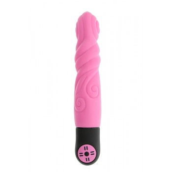 Klasiskais vibrators rozā 17.8cm pure vibe