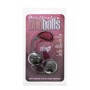 Marbilized duo balls - black