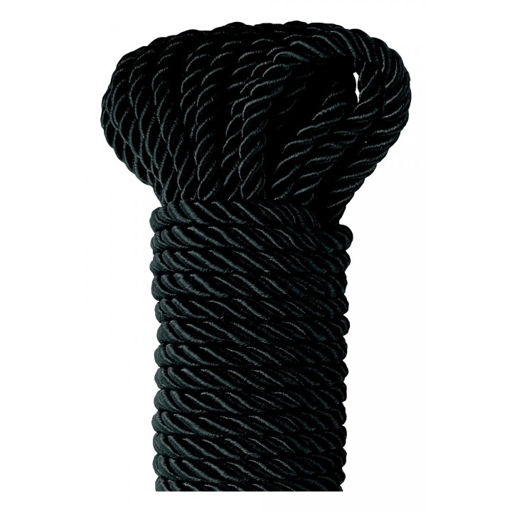 Rankų raištis Ffs deluxe silk rope, juodas