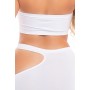 FEMME SEAMLESS 2PC SET WHITE, OS