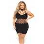 RICH B PHASE DRESS BLACK, QUEEN