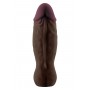 SHAFT LIQUID SILICONE VIBRATING BULLET MAHOGANY