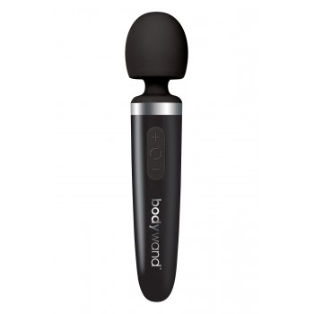 Vibrators Bodywand - Aqua Mini Rechargeable Wand Massager Black