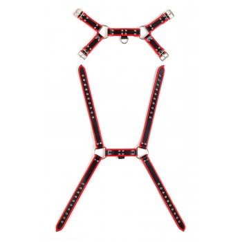 VIRGITE MAN BONDAGE BODY HARNESS MOD. 1 BLACK