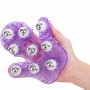 PowerBullet - Roller Balls Massage Glove Purple