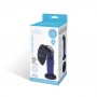 Glas - Rechargeable Remote Controlled Vibrating Dotted G-Spot/P-Spot Plug