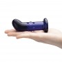 Glas - Rechargeable Remote Controlled Vibrating Dotted G-Spot/P-Spot Plug