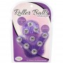 PowerBullet - Roller Balls Massage Glove Purple