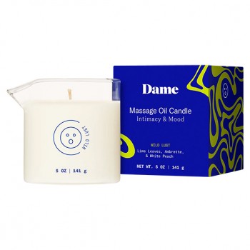 Dame - Massage Oil Candle Wild Lust Lime