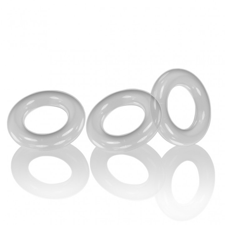 Oxballs - Willy Rings 3-pack Cockrings Clear