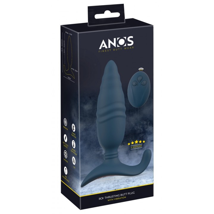 ANOS RC Thrusting butt plug wi