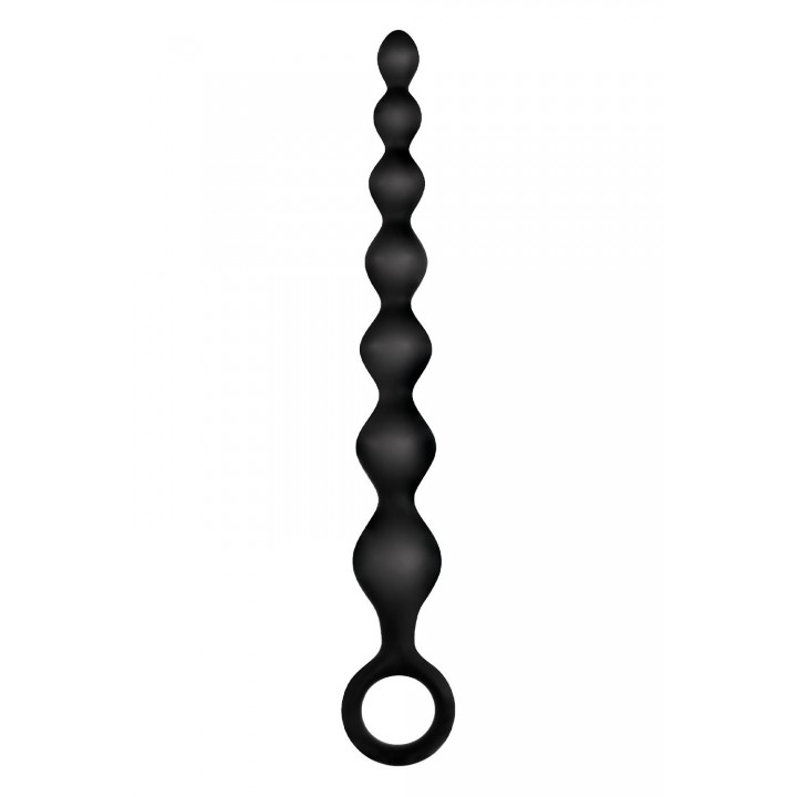 Anālās lodītes NMC Silicone, melnas