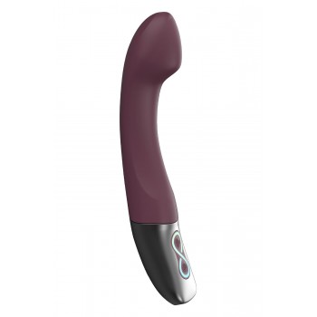 NMC SILICONE RECHARGEABLE VIBRATOR RUBINE RED