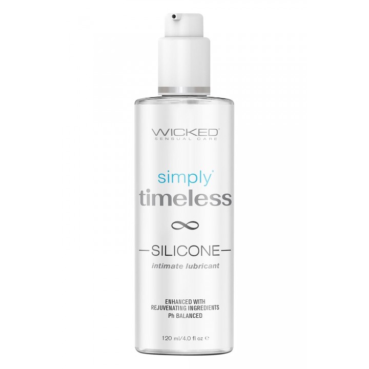 WICKED SIMPLY TIMELESS SILICONE LUBRICANT 120ML