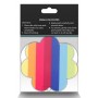 PRETTY PASTIES PRIDE HEART AND FLOWER RAINBOW 2 PAIR