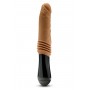 DR. SKIN SILICONE DR. ARTHUR THRUSTING GYRATING VIBRATING DILDO TAN